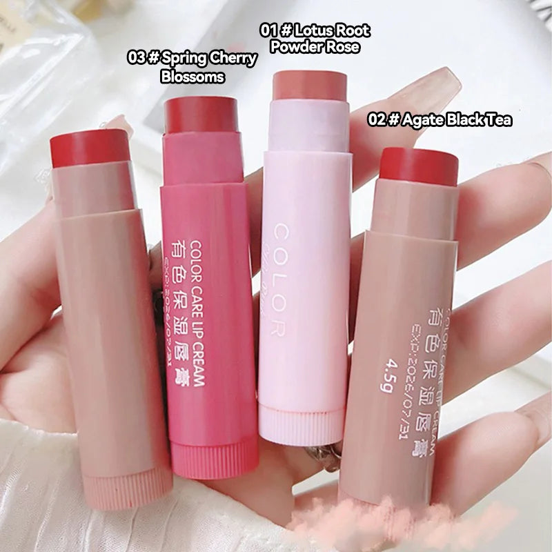 3-Piece Tinted Moisturizing Lip Balm Set – Hydrating & Anti-Chapping Care - 5