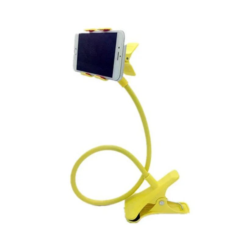 Flexible Gooseneck Phone Holder - Hands-Free Bed & Desk Mount Stand