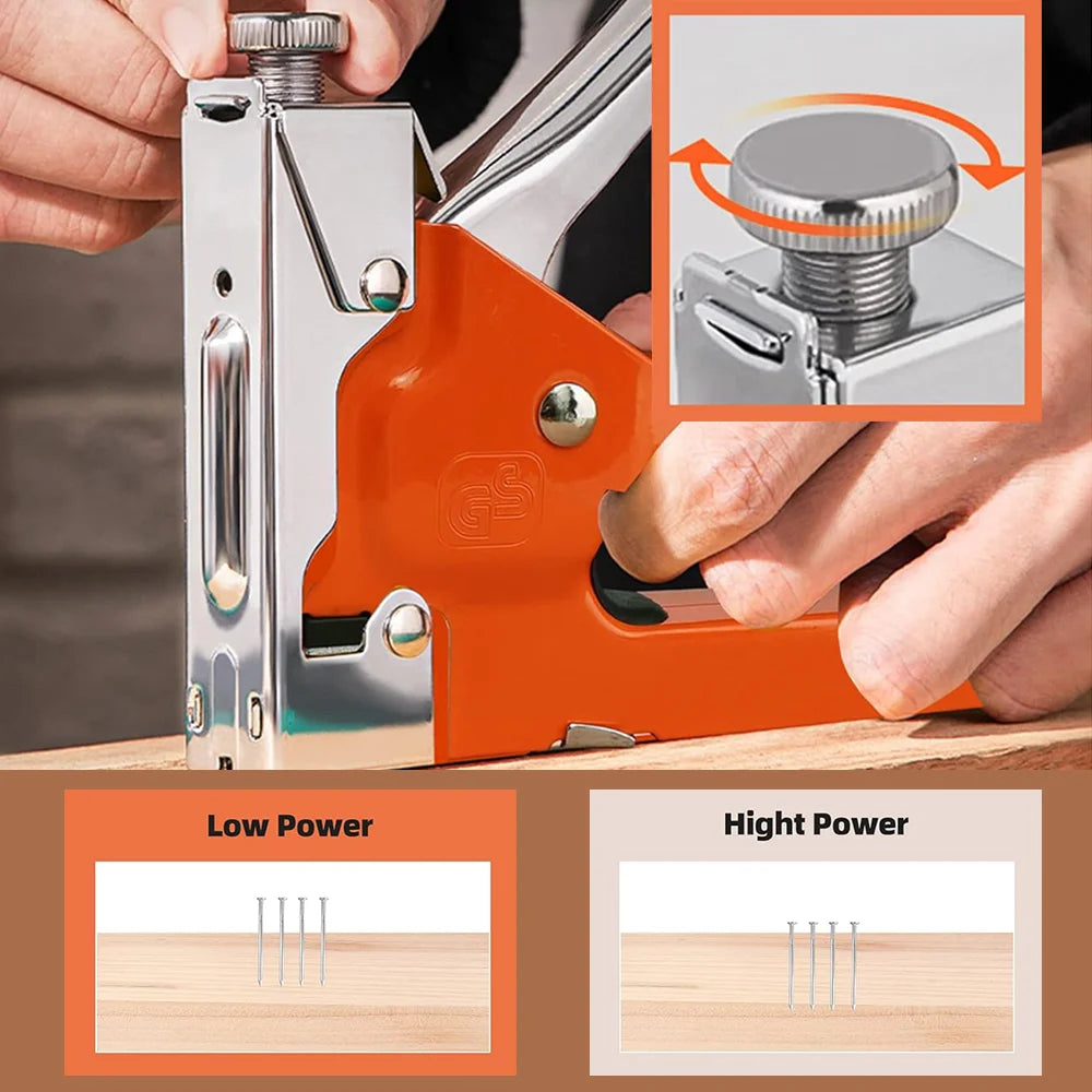 Heavy Duty 4-in-1 Staple Gun Kit - 6