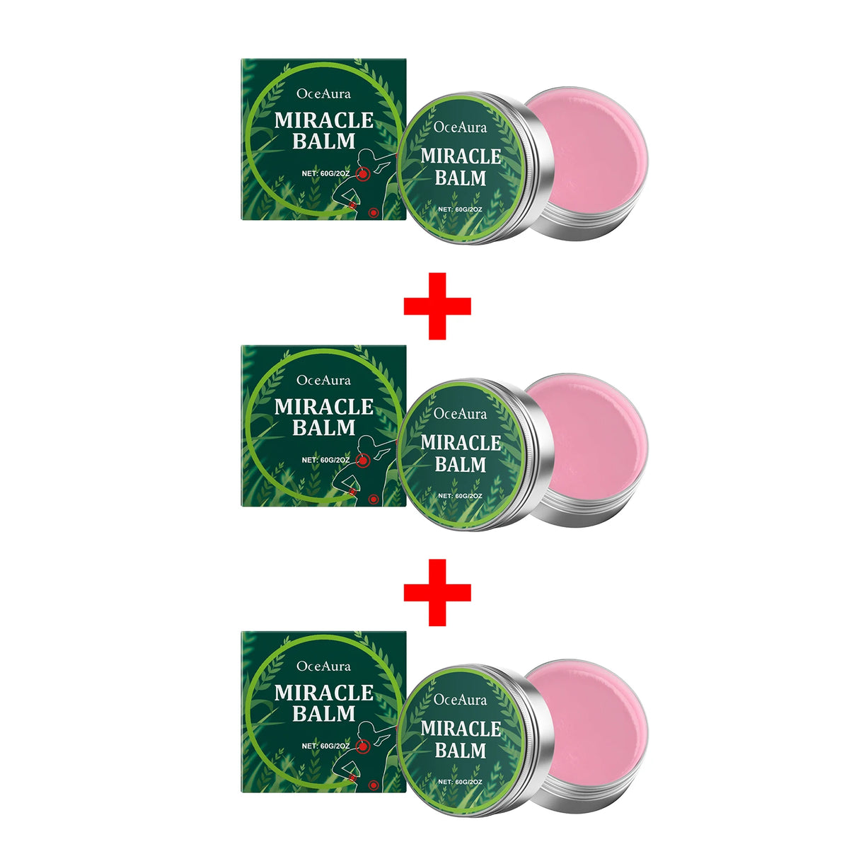 Herbal Joint & Muscle Massage Balm - Soothing Relief Cream for Neck, Back & Knees