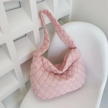 Luxury Quilted Padded Tote