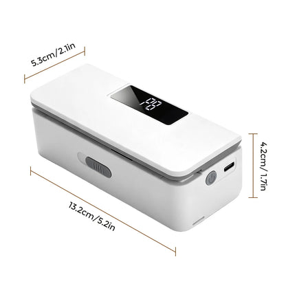 Portable Rechargeable Mini Bag Sealer with Built-in Cutter and 8 Heat Levels