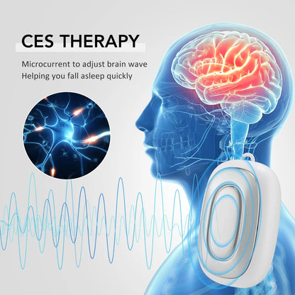 CES Sleep Aid & Anxiety Relief Device - Handheld Pulse Massager for Deep Sleep