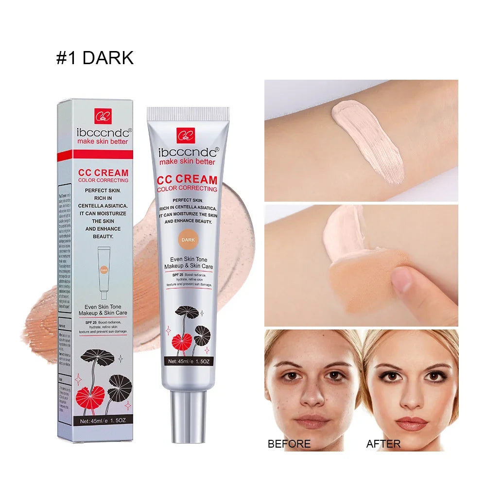 Color Correcting CC Cream - Full Coverage Moisturizing Foundation - 20