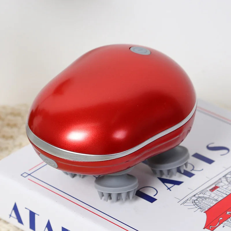 Electric Scalp Massager with Red Light Therapy for Hair Care - 9
