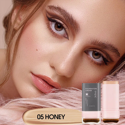 TVLV Concealing Foundation Stick - Waterproof Cream Foundation with Brush