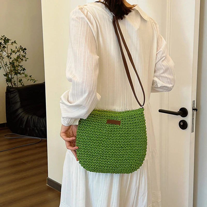 Bohemian Straw Tote