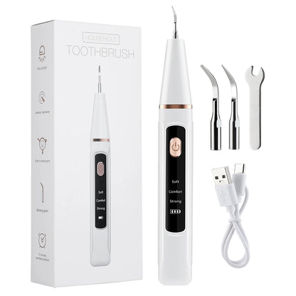 Ultrasonic Electric Teeth Cleaner & Tartar Remover for Professional Oral Care