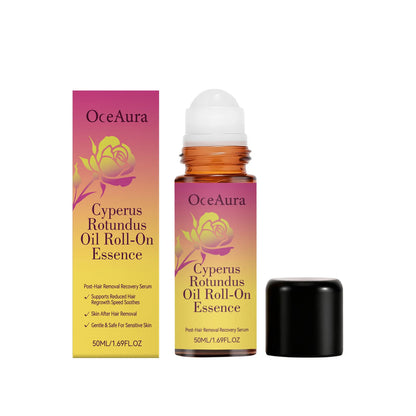 Cyperus Rotundus Roll-On Oil Essence for Post-Hair Removal Skin Soothing & Care