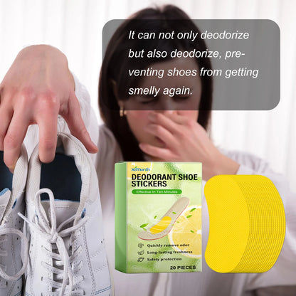 Shoe Deodorizer Patches – Odor Removal & Moisture Absorbing Foot Care