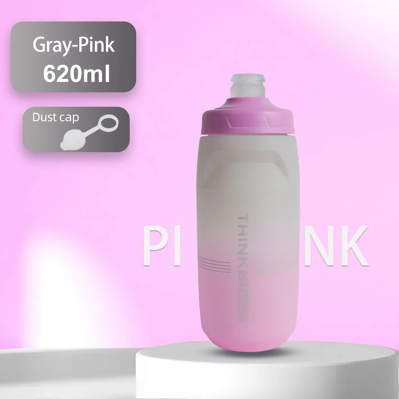 ThinkRider Sports Water Bottle - Leak-Proof Squeeze Bottle for Cycling & MTB - 31