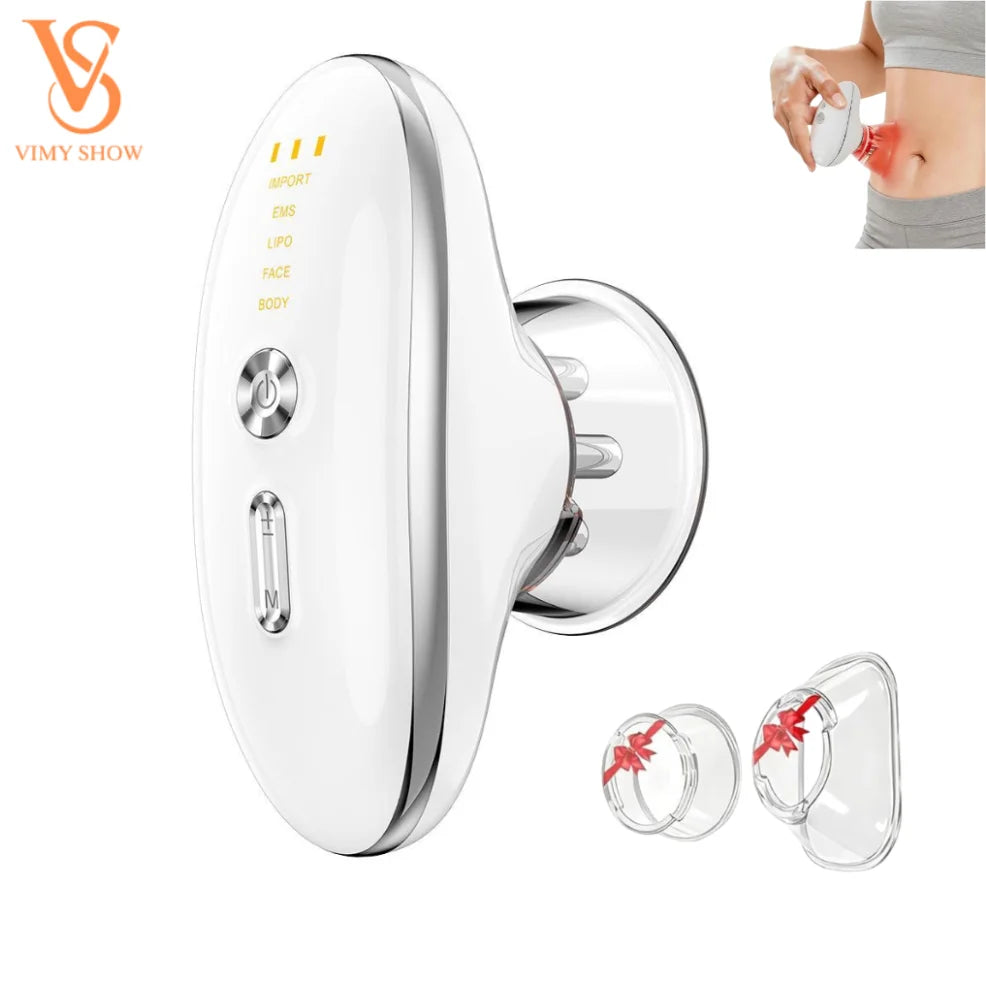 5-in-1 Body & Face Sculpting Machine - Electric Cellulite Massager with LED & EMS - 1
