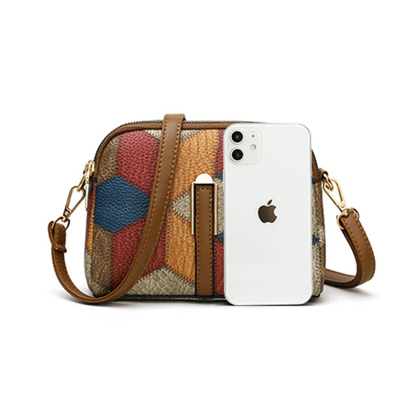Luxury Vintage PU Shell Bag