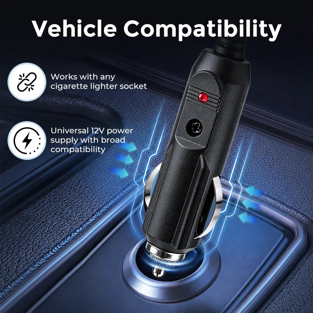 Heated Car Seat Cover - Universal Plush Cushion with Rapid Heating for Winter - 9