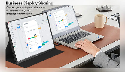 16" Portable Monitor 1920x1200 IPS FHD Laptop Travel Display