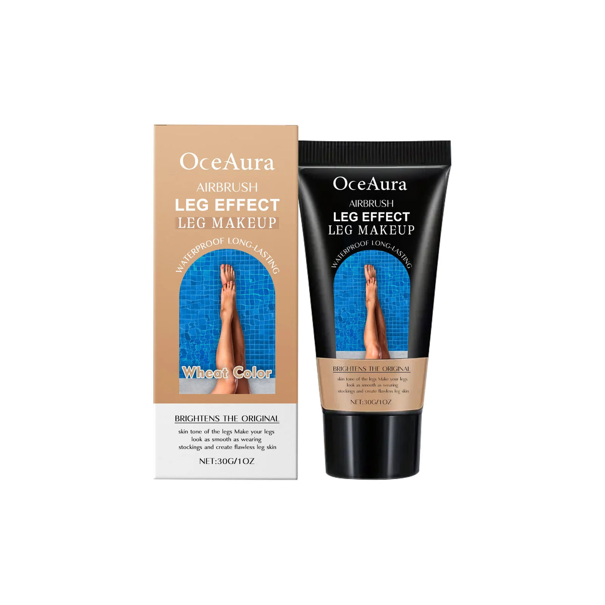 Waterproof Leg Foundation & Body Concealer - Flawless Coverage Cream