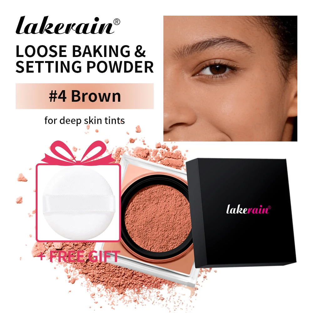 Matte Loose Baking & Setting Powder - Long Lasting Oil Control