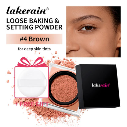 Matte Loose Baking & Setting Powder - Long Lasting Oil Control
