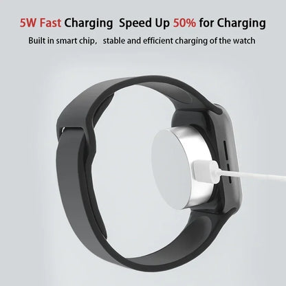 Portable Magnetic Wireless Charger for Apple Watch Series 1-10 & Ultra