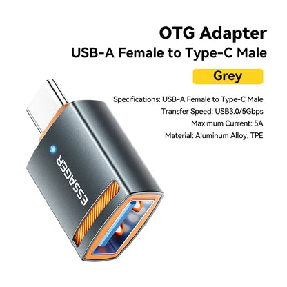 Universal USB 3.0 OTG Adapter Type-C Micro & Lightning Converter