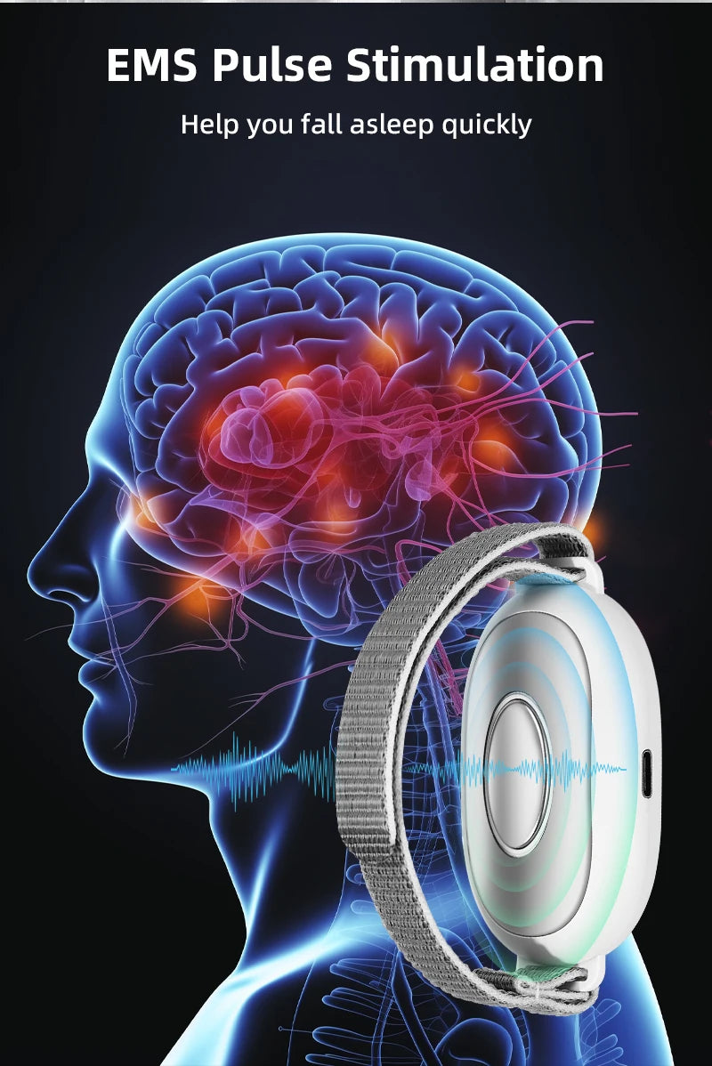 Microcurrent Handheld Sleep Aid Device for Insomnia & Anxiety Relief