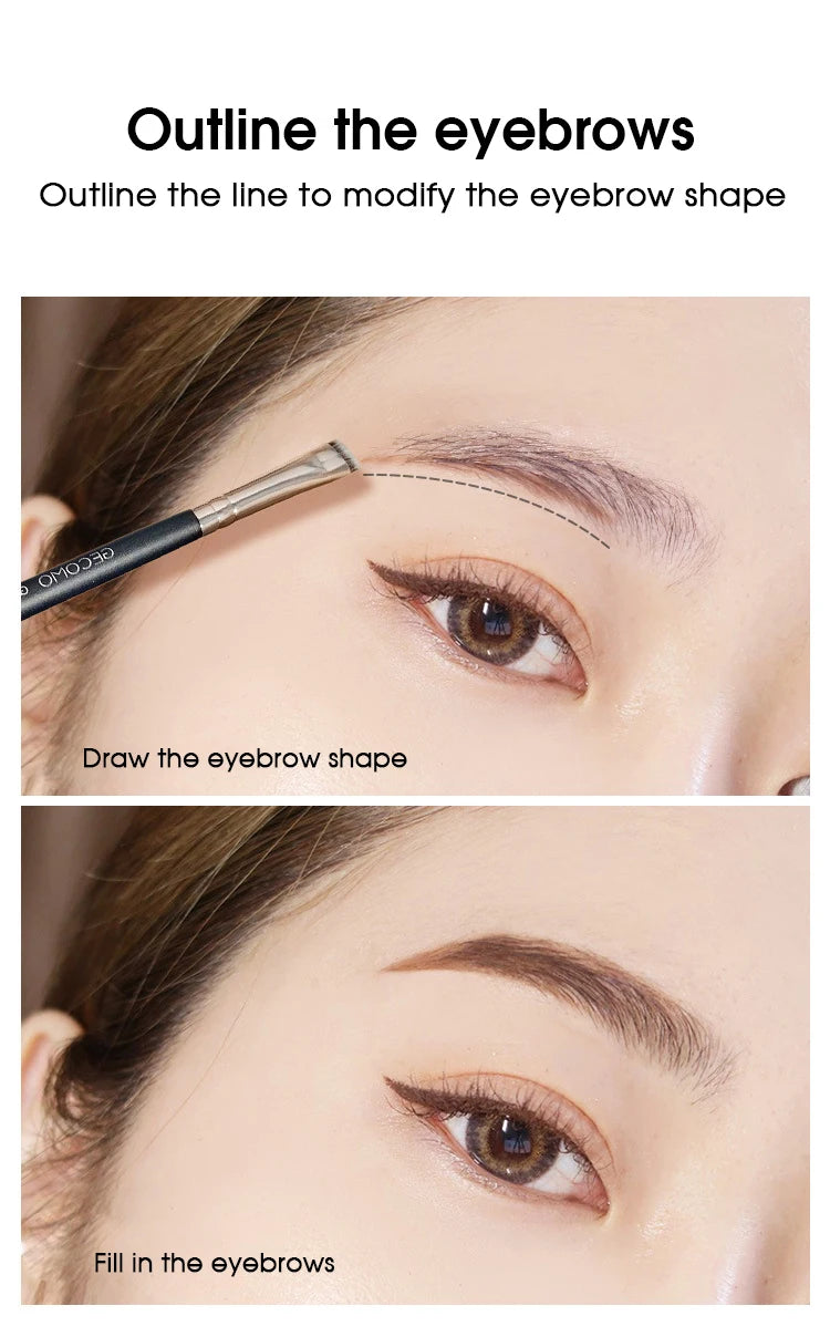 Precision Makeup Brush: Versatile Tool for Eyeliner, Brows & Eyeshadow