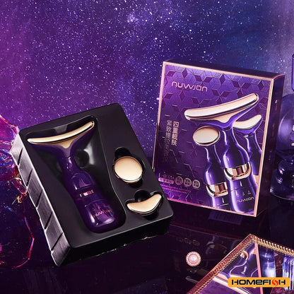 3-in-1 Facial Sculpting Device - Sonic Vibration Neck & Face Lift