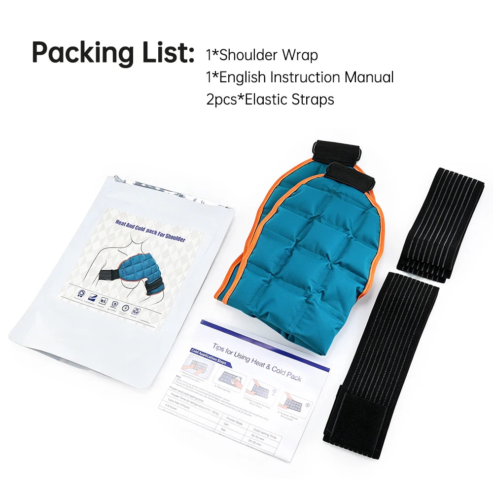 Large Reusable Back Ice Pack & Hot Cold Therapy Wrap - 45