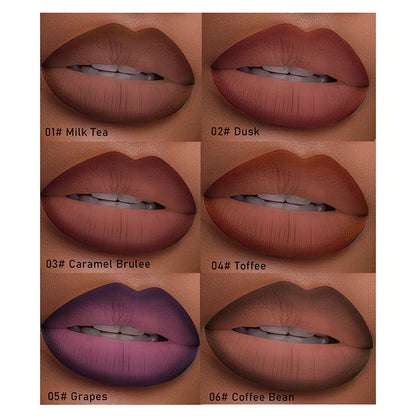 Velvet Matte Lip Liner Pencil - Waterproof Long-Lasting Lip Contouring Crayon
