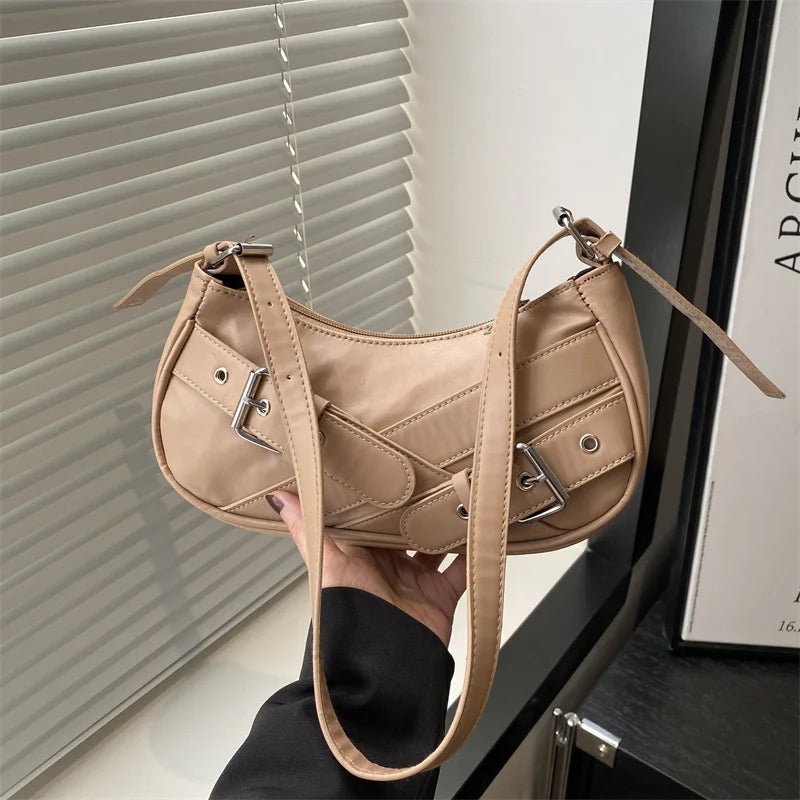 Luxury Vintage Stone Shoulder Bag
