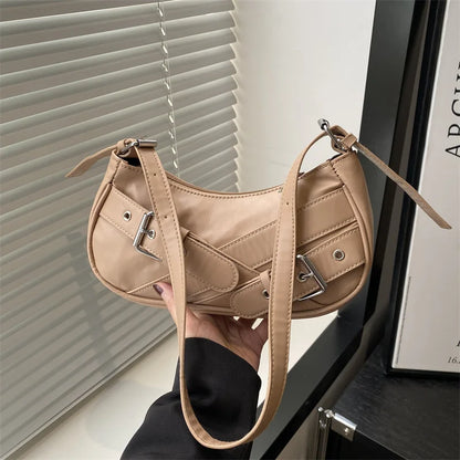 Luxury Vintage Stone Shoulder Bag