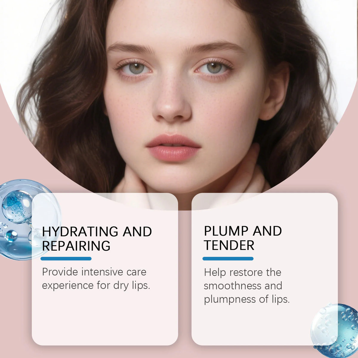 Hydrating Lip Plumper Serum for Smooth & Fuller Looking Lips
