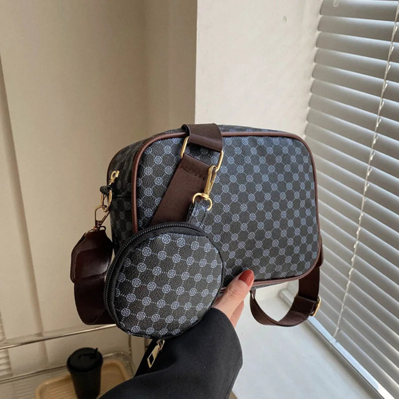 Trendy Plaid Crossbody