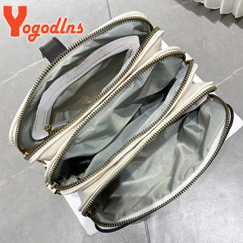 Luxury Vintage Square Shoulder Bag