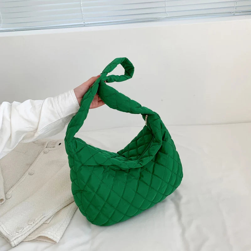 Luxury Quilted Padded Tote