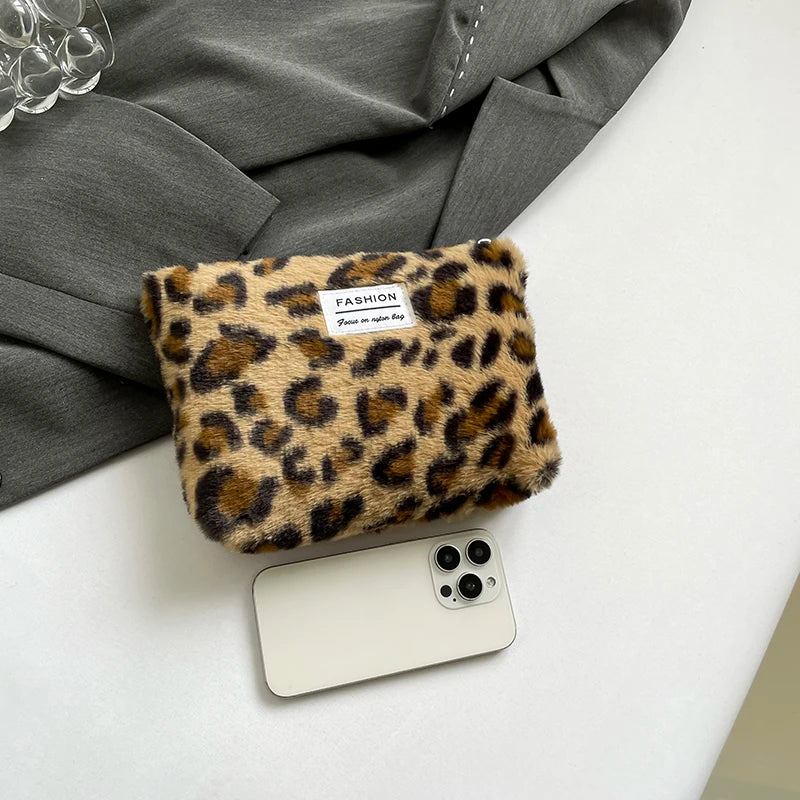 Leopard Retro Makeup Bag