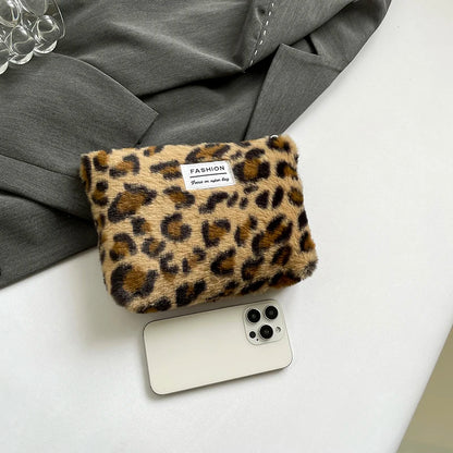 Leopard Retro Makeup Bag