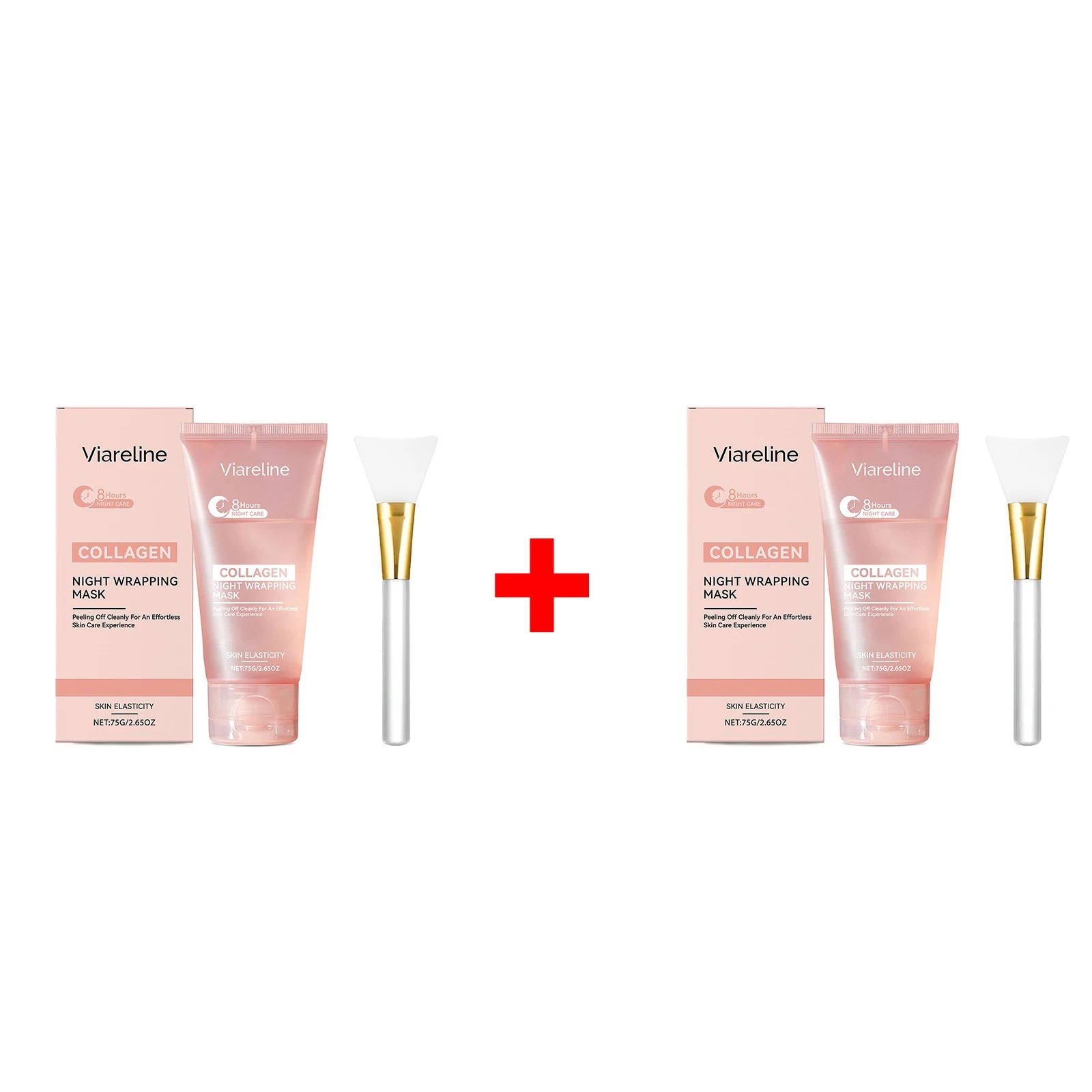 Collagen Night Wrapping Mask - Deep Firming & Moisturizing Peel-Off Face Treatment - 13