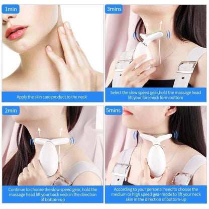 Microcurrent Facial Massager - Neck & Face Lift Wrinkle Reducer