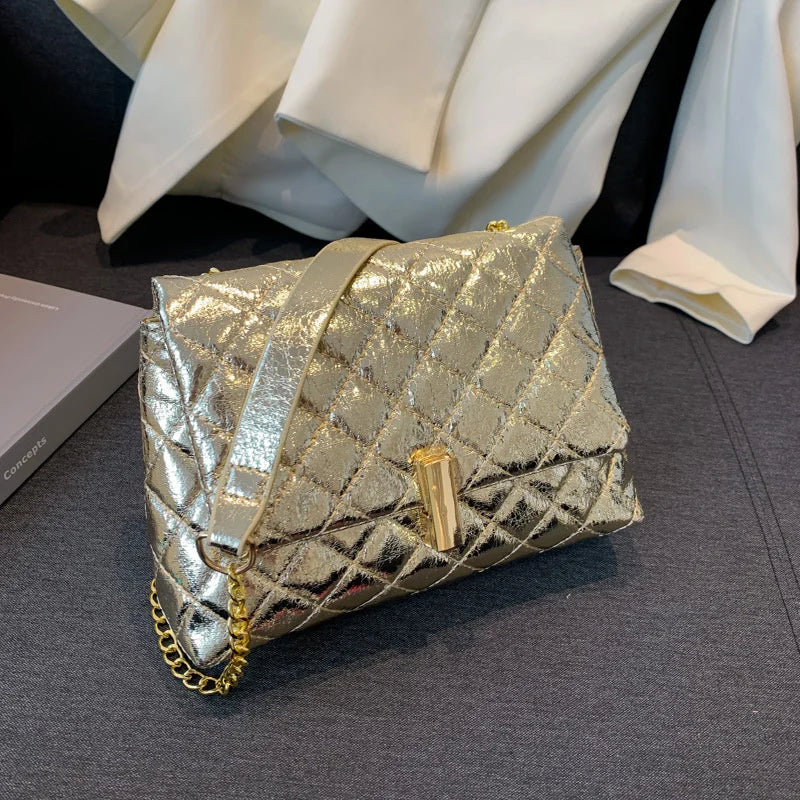 Luxury Sparkly Y2K Shoulder Bag
