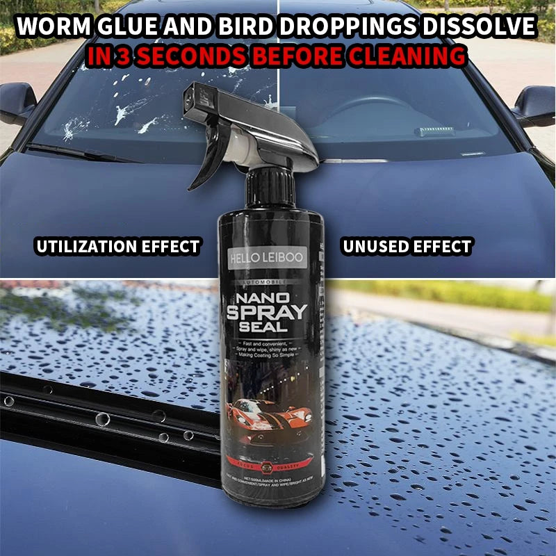 10H Nano Ceramic Car Coating Spray - Hydrophobic Polish - 2