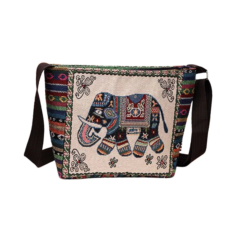 Luxury Vintage Elephant Tote