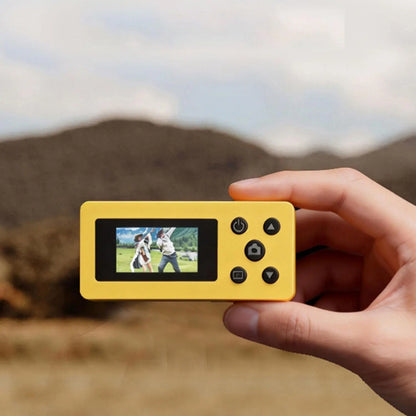 Mini Retro Digital Keychain Camera - Portable Pocket-Sized 1080P Video Recorder