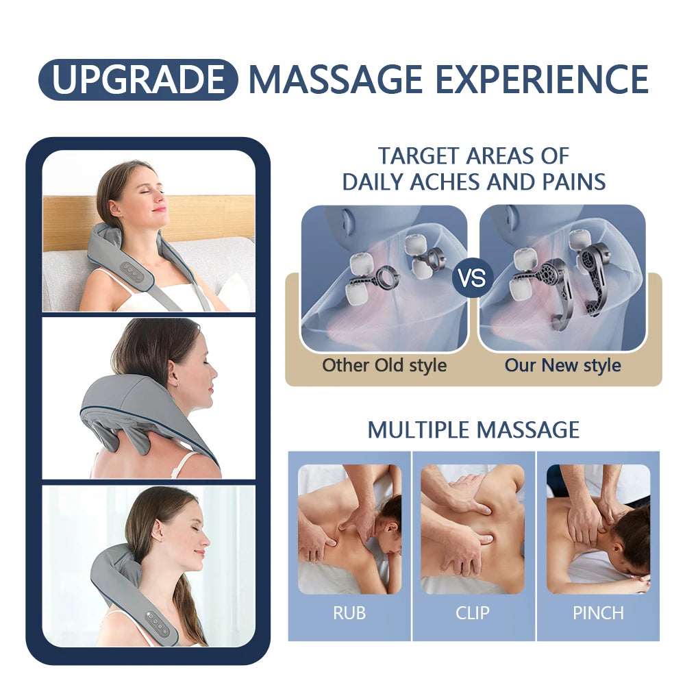 Brushless Neck & Shoulder Massager for Deep Trapezius Relief - 4