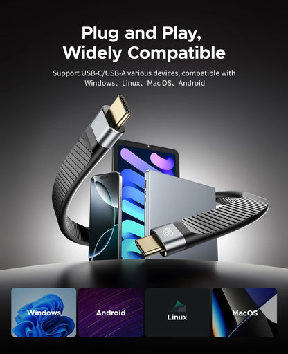 Magnetic External SSD for iPhone 16/15 Pro, 2000MB/s Portable Storage