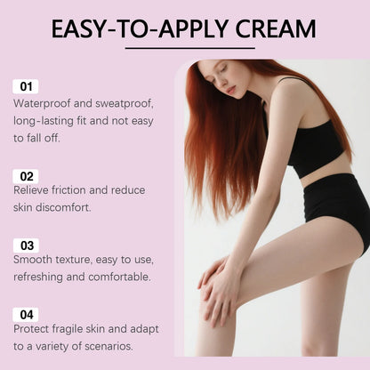 Anti-Chafe Thigh Balm Stick - Waterproof Skin Friction Prevention & Soothing Cream