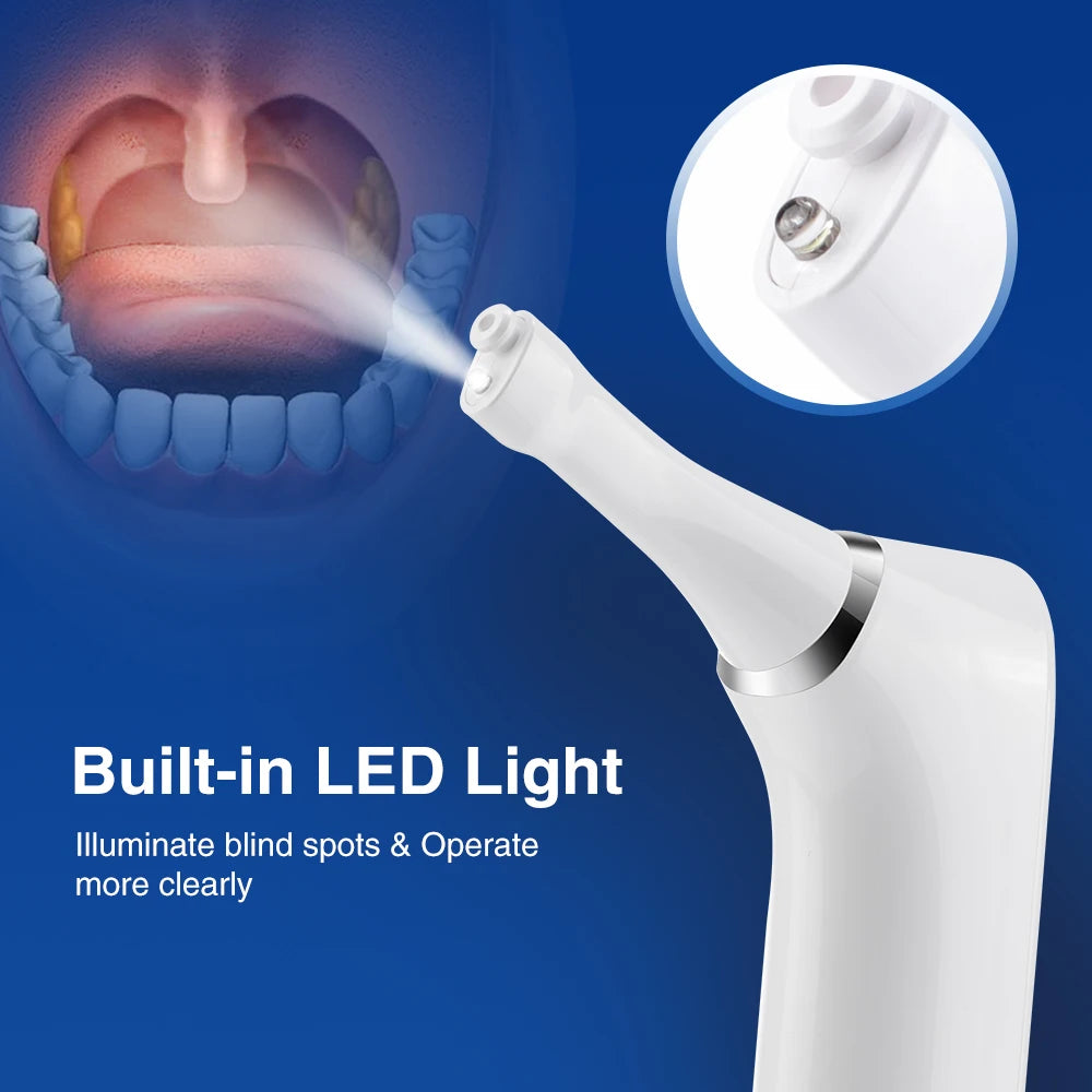 Electric Tonsil Stone Remover with HD Camera & Vacuum Suction