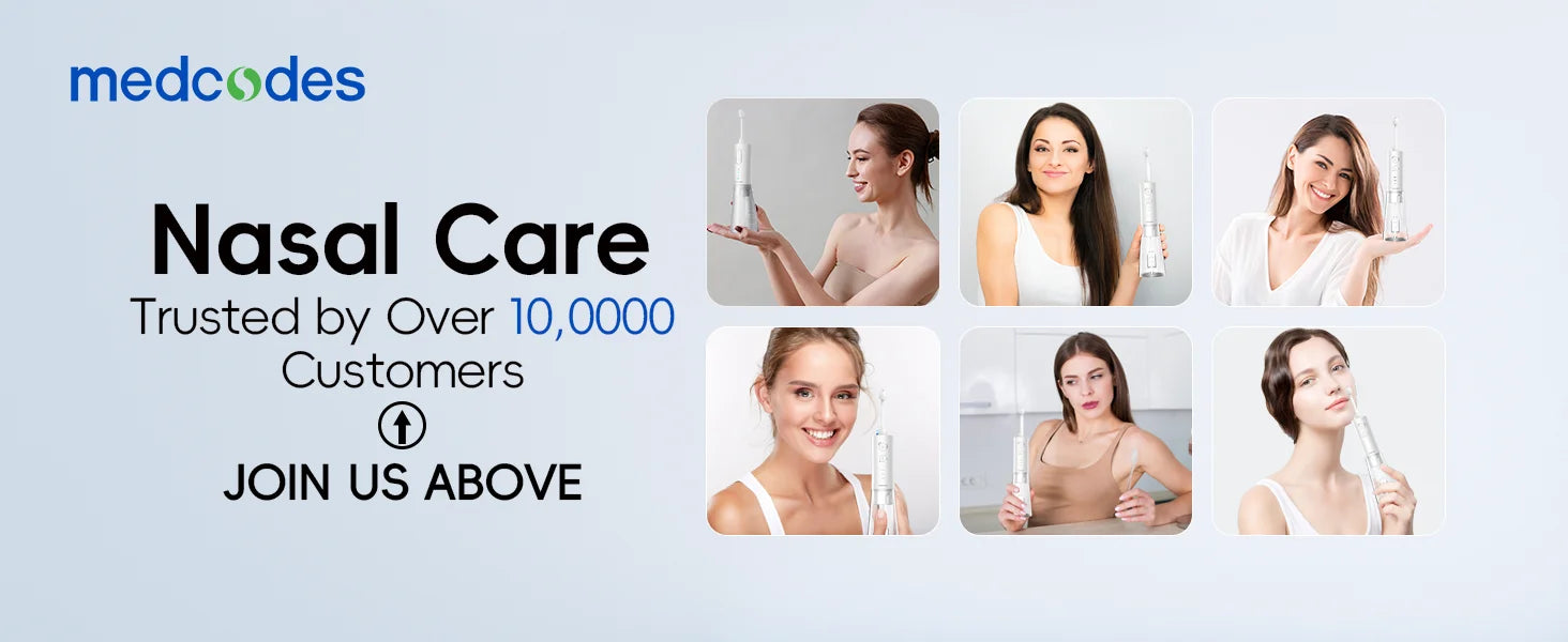 Electric Cordless Nasal Irrigator & Sinus Rinse System with Adjustable Pressure - 19