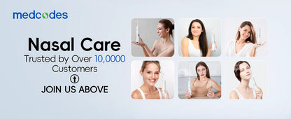 Electric Cordless Nasal Irrigator & Sinus Rinse System with Adjustable Pressure