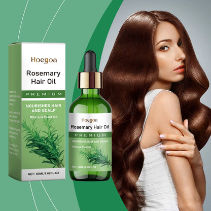 Rosemary Hair Growth Oil - Natural Scalp Nourishing & Hair Thickening Serum